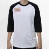 Raglan 3/4 Roundneck Shirt (White Body) Thumbnail