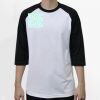 Raglan 3/4 Roundneck Shirt (White Body) Thumbnail