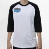 Raglan 3/4 Roundneck Shirt (White Body) Thumbnail