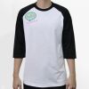 Raglan 3/4 Roundneck Shirt (White Body) Thumbnail