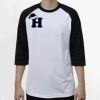 Raglan 3/4 Roundneck Shirt (White Body) Raglan 3/4 Roundneck Shirt (White Body) Thumbnail