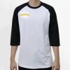 Raglan 3/4 Roundneck Shirt (White Body) Thumbnail