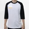Raglan 3/4 Roundneck Shirt (White Body) Thumbnail