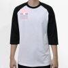 Raglan 3/4 Roundneck Shirt (White Body) Thumbnail