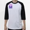 Raglan 3/4 Roundneck Shirt (White Body) Thumbnail