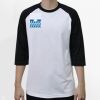 Raglan 3/4 Roundneck Shirt (White Body) Thumbnail