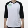 Raglan 3/4 Roundneck Shirt (White Body) Thumbnail
