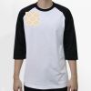 Raglan 3/4 Roundneck Shirt (White Body) Thumbnail
