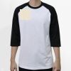 Raglan 3/4 Roundneck Shirt (White Body) Thumbnail