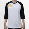 Raglan 3/4 Roundneck Shirt (White Body) Thumbnail
