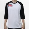 Raglan 3/4 Roundneck Shirt (White Body) Thumbnail
