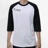 Raglan 3/4 Roundneck Shirt (White Body) Thumbnail