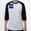 Raglan 3/4 Roundneck Shirt (White Body) Thumbnail