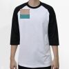 Raglan 3/4 Roundneck Shirt (White Body) Thumbnail