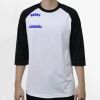 Raglan 3/4 Roundneck Shirt (White Body) Thumbnail