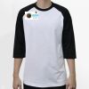 Raglan 3/4 Roundneck Shirt (White Body) Thumbnail