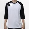 Raglan 3/4 Roundneck Shirt (White Body) Thumbnail