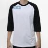 Raglan 3/4 Roundneck Shirt (White Body) Thumbnail