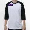 Raglan 3/4 Roundneck Shirt (White Body) Thumbnail