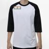 Raglan 3/4 Roundneck Shirt (White Body) Thumbnail