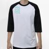Raglan 3/4 Roundneck Shirt (White Body) Thumbnail