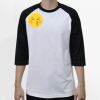 Raglan 3/4 Roundneck Shirt (White Body) Thumbnail