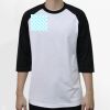 Raglan 3/4 Roundneck Shirt (White Body) Thumbnail