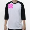 Raglan 3/4 Roundneck Shirt (White Body) Thumbnail