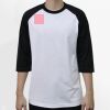Raglan 3/4 Roundneck Shirt (White Body) Thumbnail
