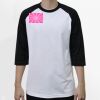 Raglan 3/4 Roundneck Shirt (White Body) Thumbnail