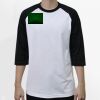 Raglan 3/4 Roundneck Shirt (White Body) Thumbnail