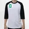 Raglan 3/4 Roundneck Shirt (White Body) Thumbnail