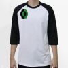 Raglan 3/4 Roundneck Shirt (White Body) Thumbnail