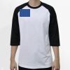 Raglan 3/4 Roundneck Shirt (White Body) Thumbnail