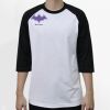 Raglan 3/4 Roundneck Shirt (White Body) Thumbnail