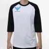 Raglan 3/4 Roundneck Shirt (White Body) Thumbnail