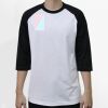 Raglan 3/4 Roundneck Shirt (White Body) Thumbnail