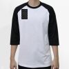Raglan 3/4 Roundneck Shirt (White Body) Thumbnail