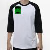 Raglan 3/4 Roundneck Shirt (White Body) Thumbnail