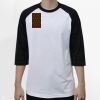 Raglan 3/4 Roundneck Shirt (White Body) Thumbnail