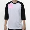 Raglan 3/4 Roundneck Shirt (White Body) Thumbnail