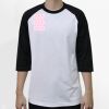 Raglan 3/4 Roundneck Shirt (White Body) Thumbnail