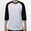 Raglan 3/4 Roundneck Shirt (White Body) Thumbnail