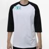 Raglan 3/4 Roundneck Shirt (White Body) Thumbnail