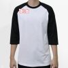 Raglan 3/4 Roundneck Shirt (White Body) Thumbnail