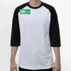 Raglan 3/4 Roundneck Shirt (White Body) Thumbnail