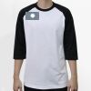 Raglan 3/4 Roundneck Shirt (White Body) Thumbnail