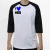 Raglan 3/4 Roundneck Shirt (White Body) Raglan 3/4 Roundneck Shirt (White Body) Thumbnail
