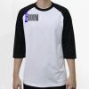 Raglan 3/4 Roundneck Shirt (White Body) Thumbnail