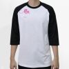 Raglan 3/4 Roundneck Shirt (White Body) Thumbnail